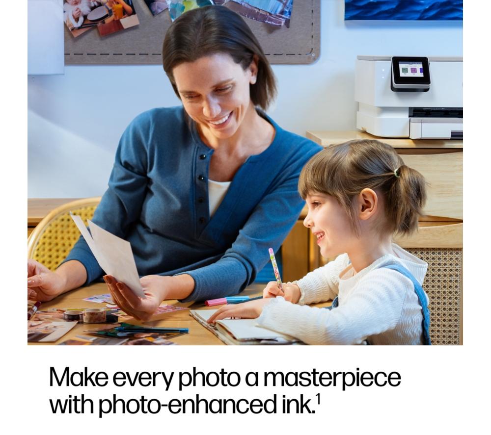 Impresora de inyección de tinta inalámbrica todo en uno HP Envy Photo 7234 y 6 meses de tinta instantánea gratuita