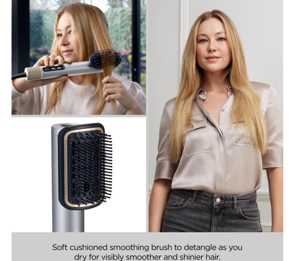 BABYLISS Air Wand Limited Edition Drying, Volumising & Smoothing All-in-One - Silver
