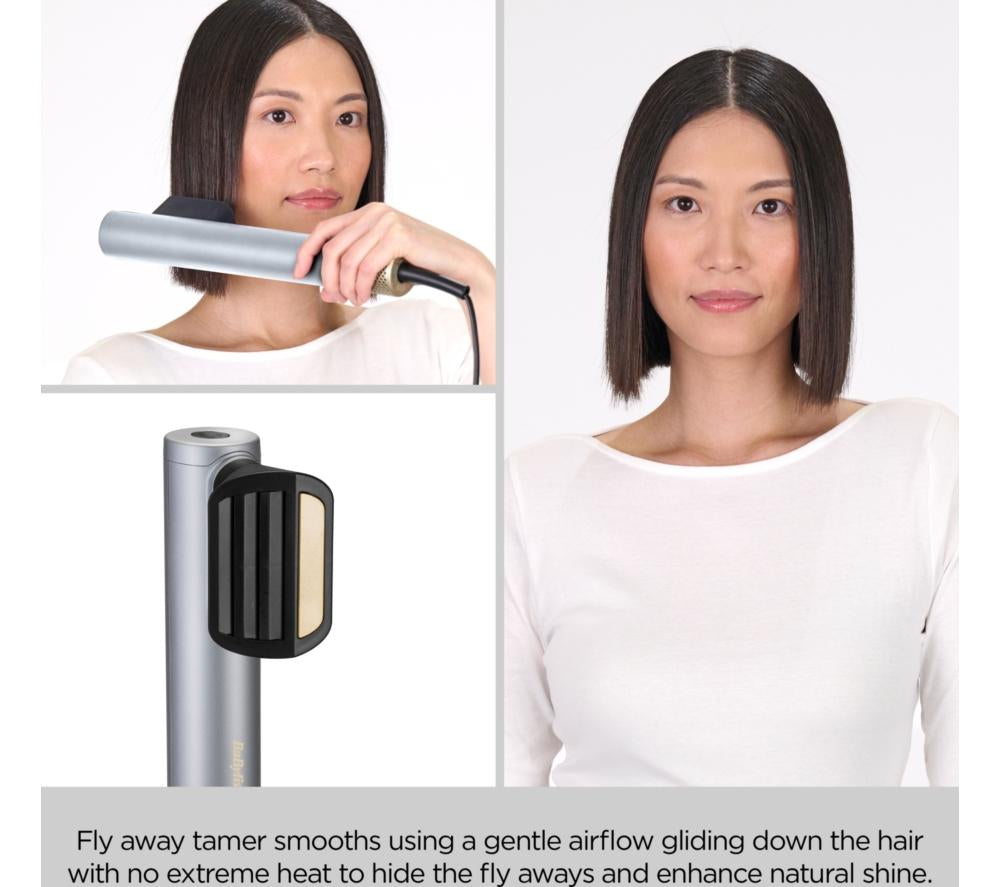 BABYLISS Air Wand Limited Edition Drying, Volumising & Smoothing All-in-One - Silver