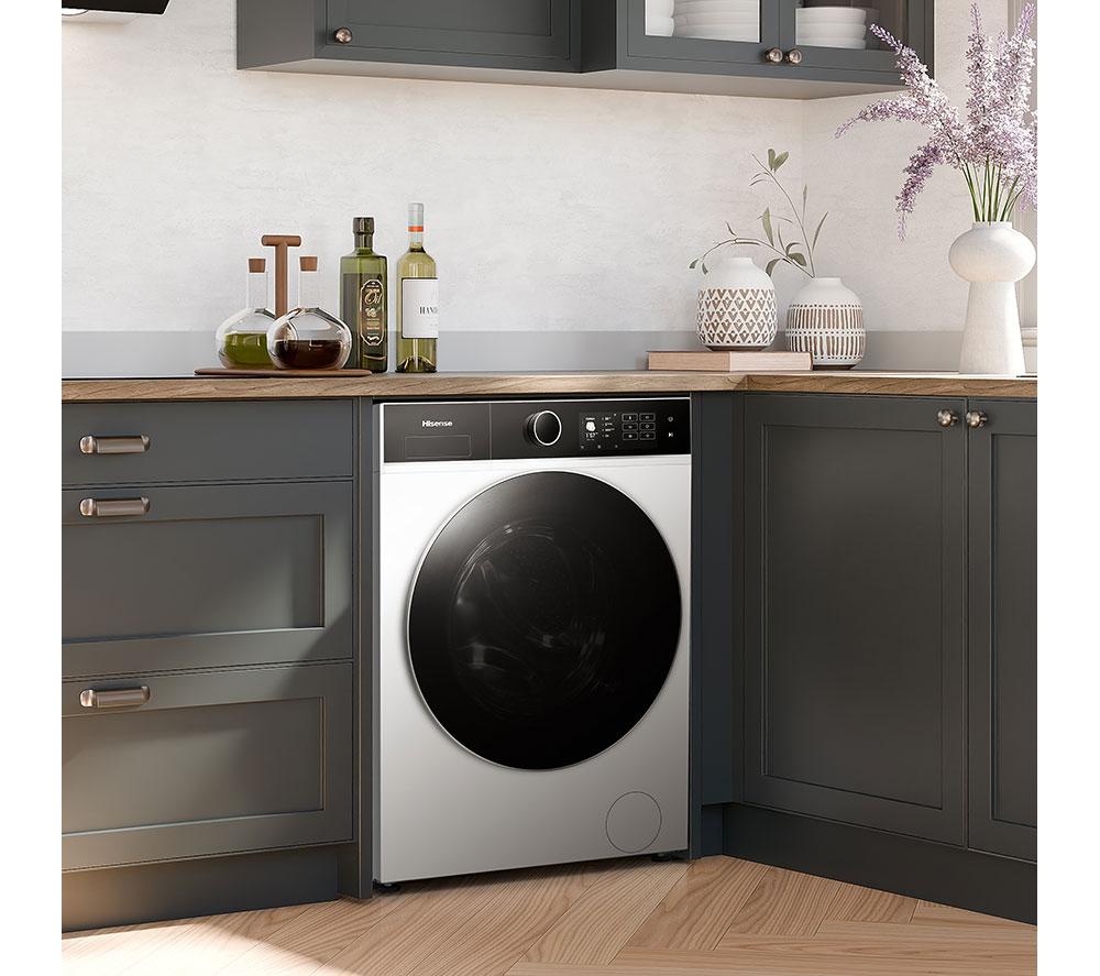 HISENSE KitchenFit 5i Series WD5I1245BWR WiFi-enabled 12 kg Waschtrockner - Weiß