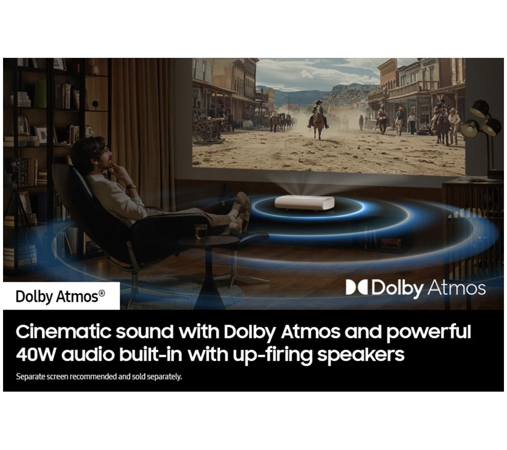 SAMSUNG The Premiere SP-LPU9DSAXXXU Smart 4K Laser Projector - White