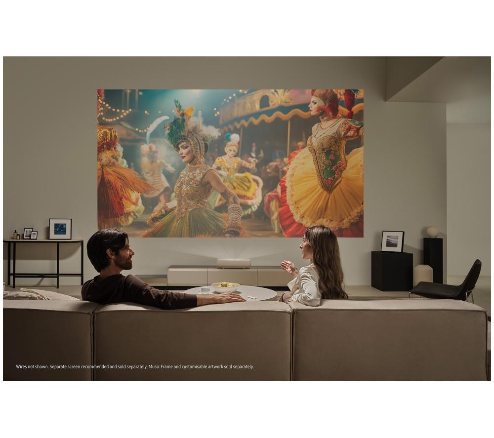 SAMSUNG The Premiere SP-LPU9DSAXXXU Smart 4K Laser Projector - White