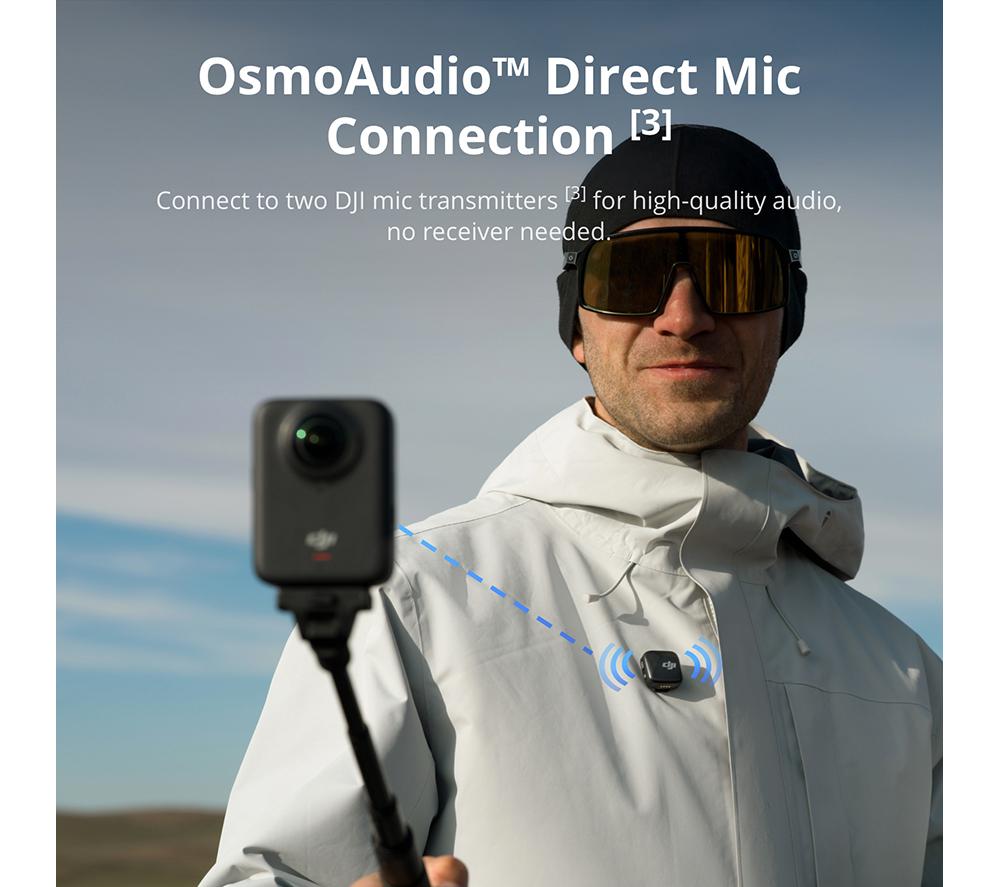 DJI Osmo 360 Adventure Combo 8K Action Camera - Dark Grey