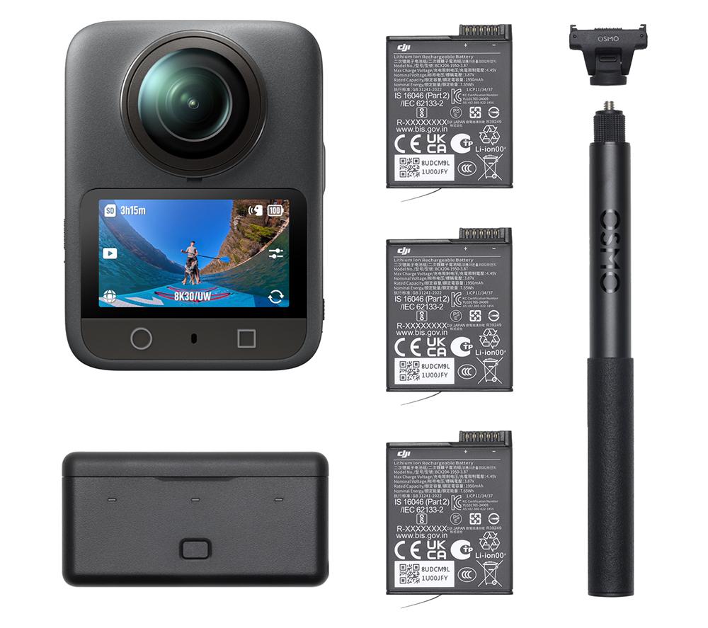 DJI Osmo 360 Adventure Combo 8K Action Camera - Dark Grey