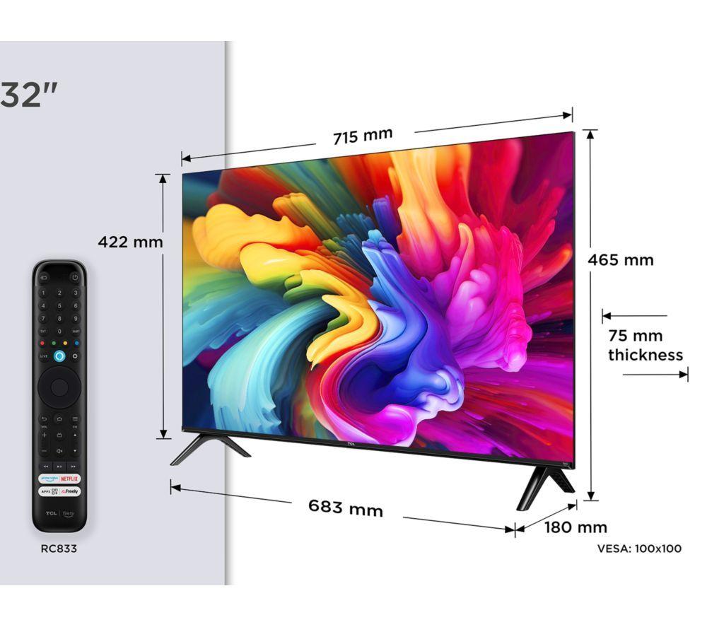 TCL SF560 32” QLED Full HD Smart Fire TV - 32SF560-UK