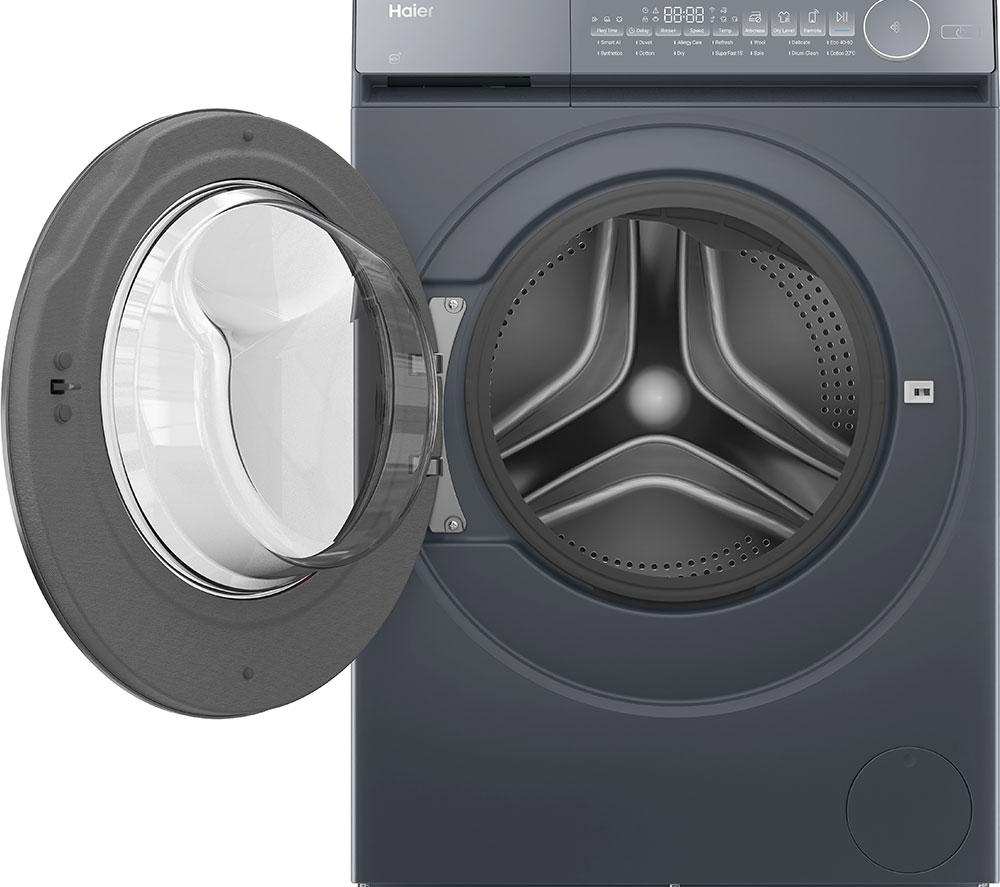 HAIER Serie X 7 HWD100-B14367GUUK Lavadora-secadora 10 kg con WiFi - Grafito