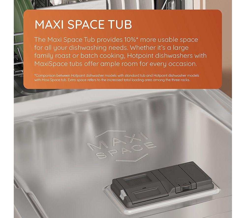 Lavavajillas integrado de tamaño completo HOTPOINT MaxiSpace H7IC16M6 UK