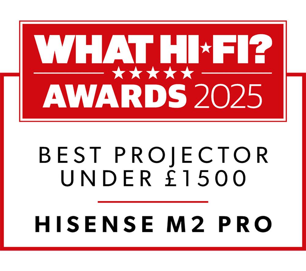 HISENSE M2TUK Pro 4K Smart Mini Projector - Grey