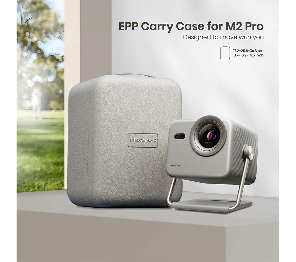 HISENSE M2TUK Pro 4K Smart Mini Projector - Grey