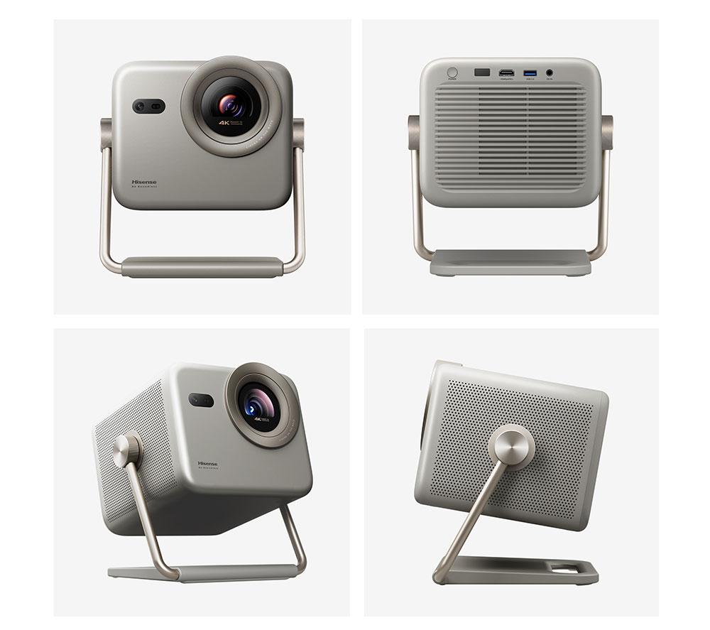 HISENSE M2TUK Pro 4K Smart Mini Projector - Grey