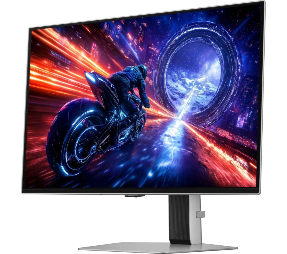SAMSUNG Odyssey G6 LS27FG602SUXXU Quad HD 27" OLED Gaming Monitor - Silver