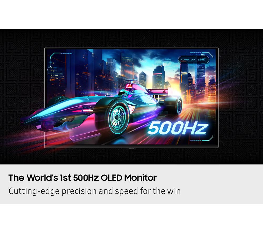 SAMSUNG Odyssey G6 LS27FG602SUXXU Quad HD 27" OLED Gaming-Monitor - Silber