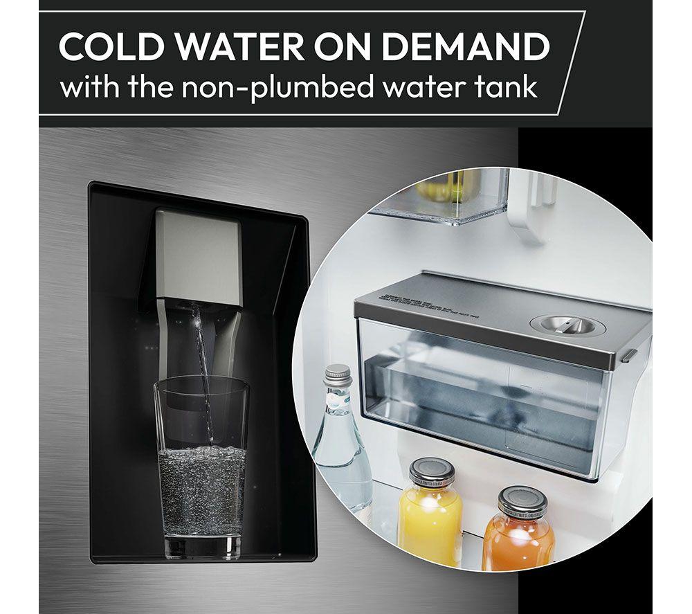 HOOVER H-FRIDGE 700 Maxi HOSS3T918EIXK Frigorífico americano - Inox