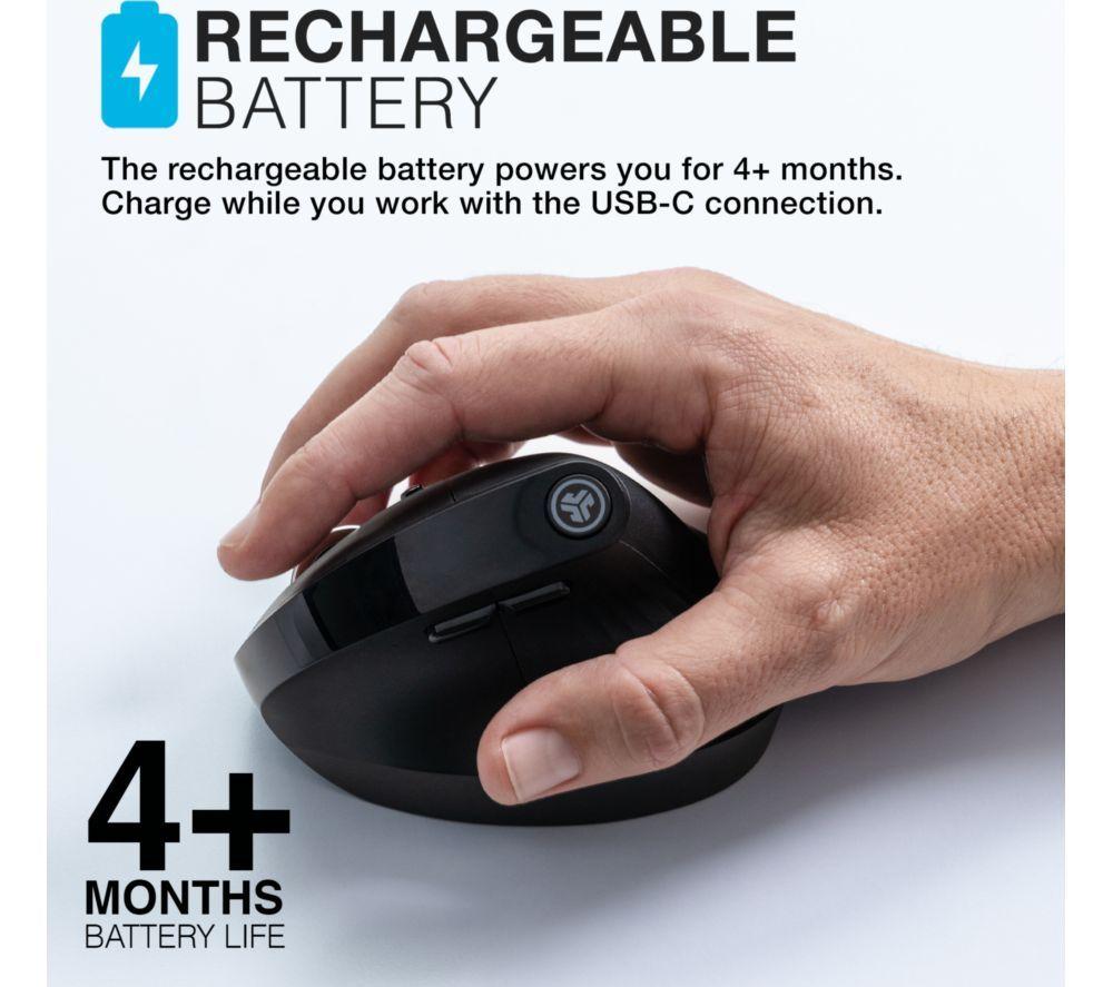 Ratón óptico inalámbrico ergonómico JLAB Jbuds