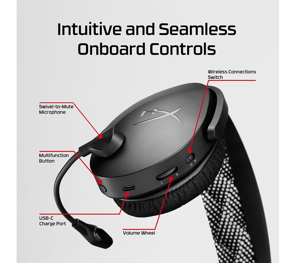HYPERX Cloud Jet Kabelloses Gaming-Headset – Schwarz