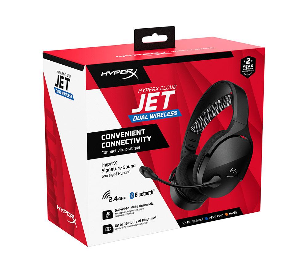 HYPERX Cloud Jet Kabelloses Gaming-Headset – Schwarz