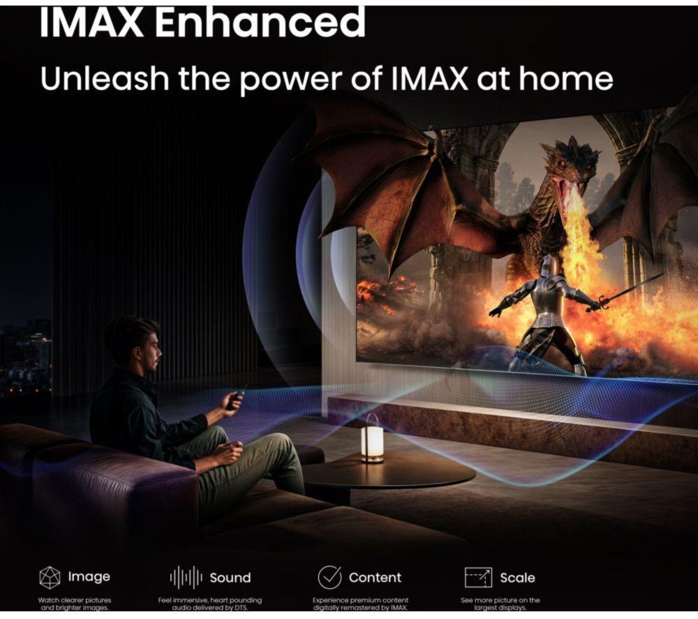 HISENSE A85Q 55" OLED 4K Smart TV con IA y Freely - 55A85QTUK