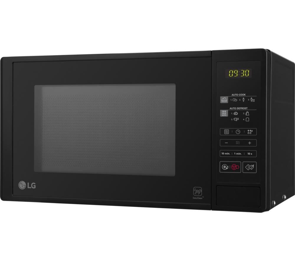 Microondas compacto solo LG MS2042D - Negro