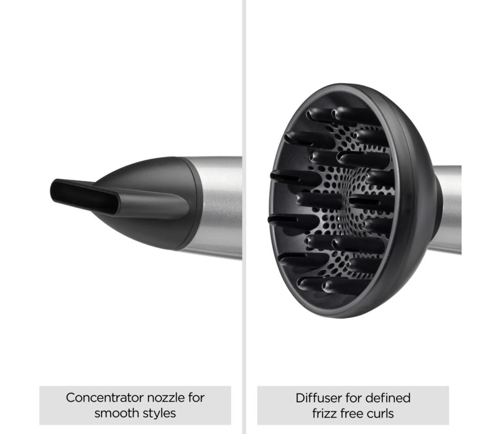 BABYLISS Cosmos 2100 W Ionic Hair Dryer - Silver
