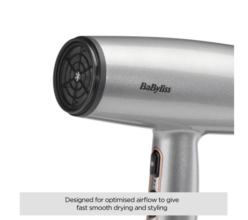 BABYLISS Cosmos 2100 W Ionic Hair Dryer - Silver
