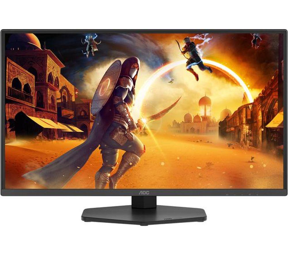 Monitor AOC Q25G4SR Quad HD LED Gaming de 25" - Rojo y Negro