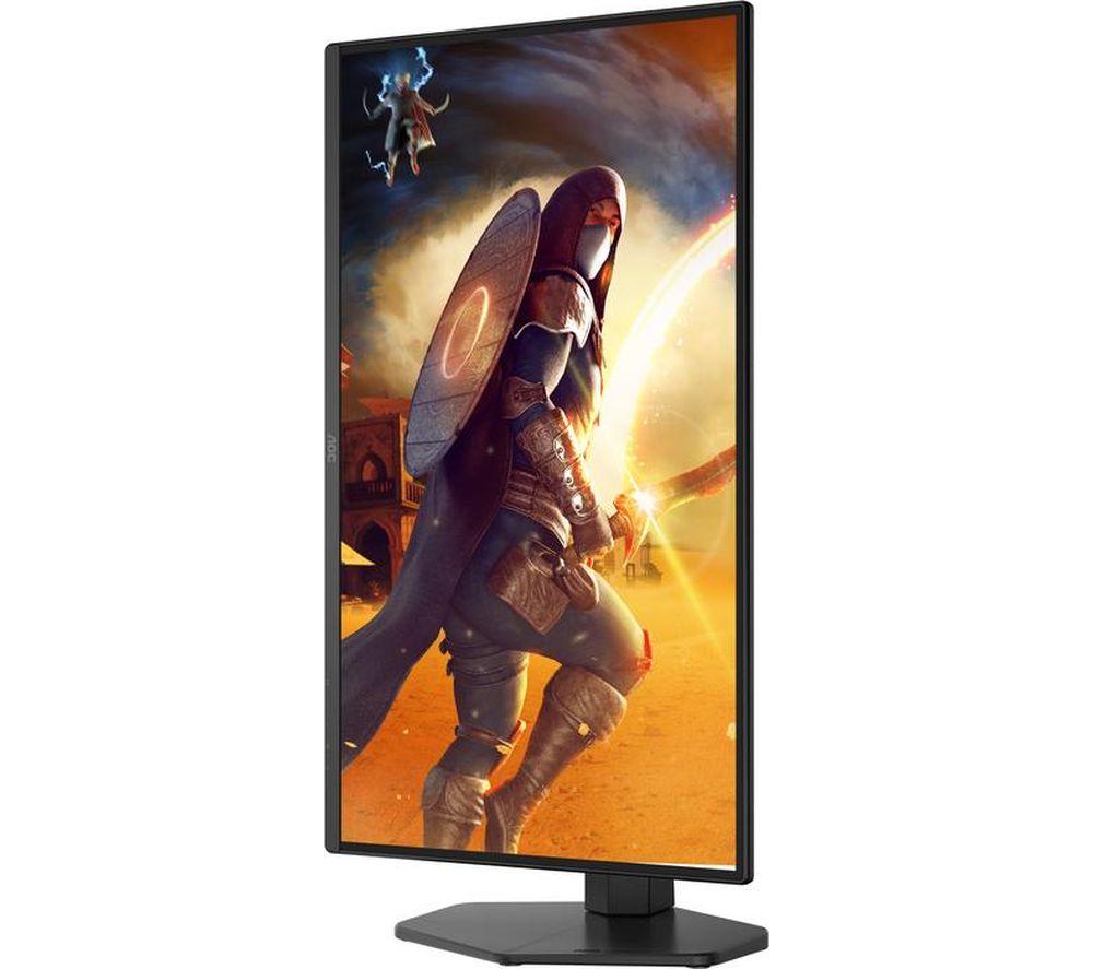 Monitor AOC Q25G4SR Quad HD LED Gaming de 25" - Rojo y Negro