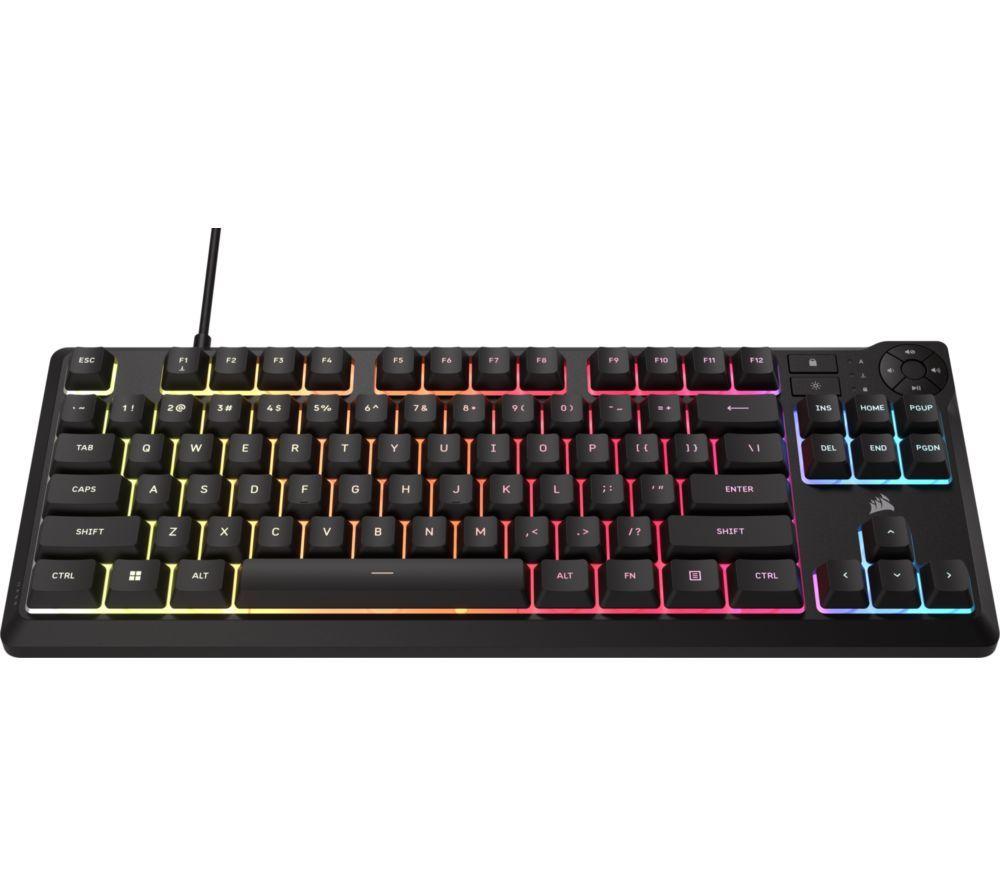 CORSAIR K55 CORE TKL RGB Gaming Tastatur – Schwarz