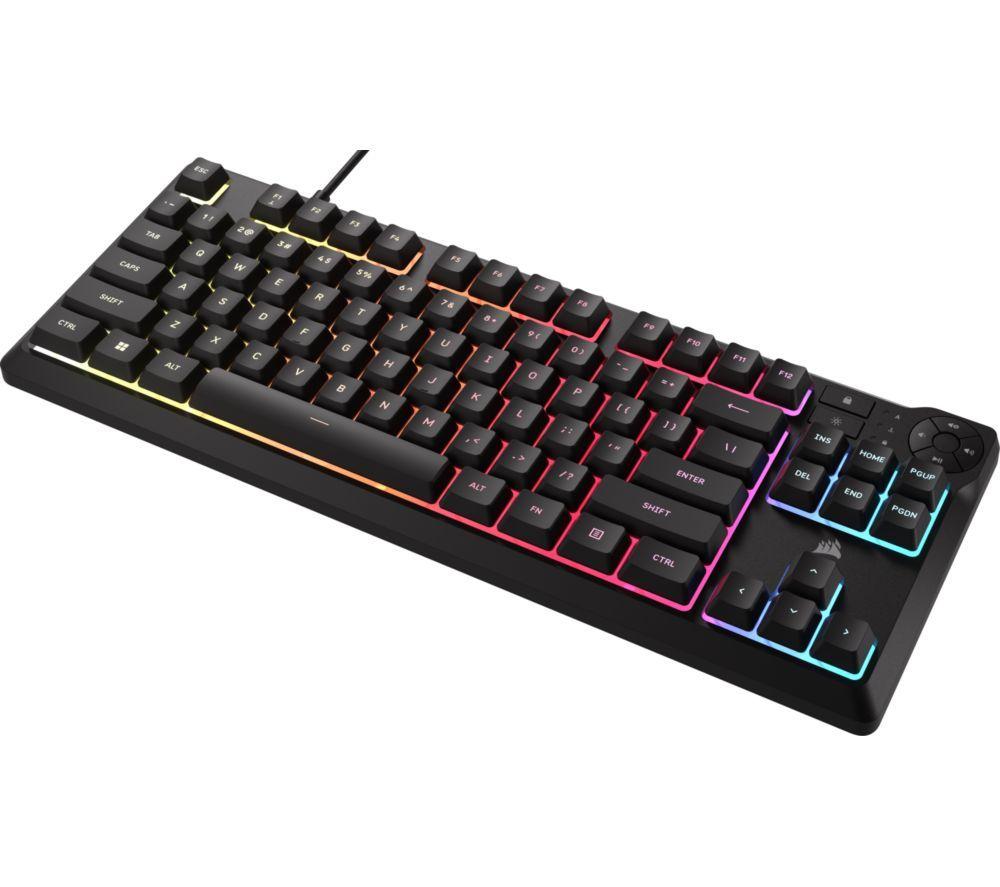 CORSAIR K55 CORE TKL RGB Gaming Tastatur – Schwarz