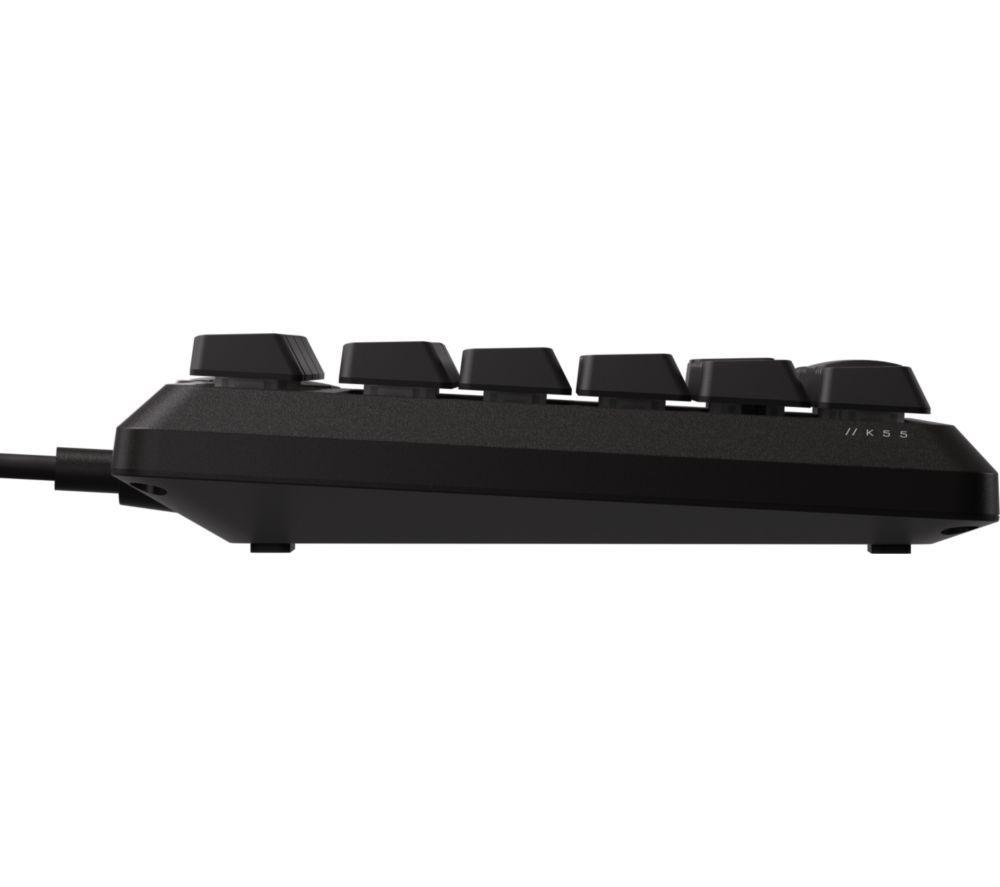 CORSAIR K55 CORE TKL RGB Gaming Tastatur – Schwarz