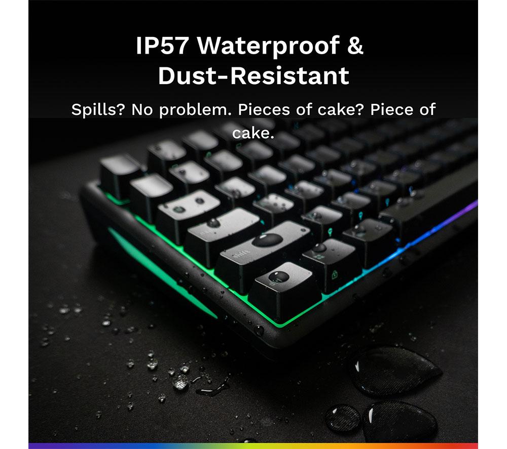 GLORIOUS GMBK 75% TKL Gaming Keyboard - Black