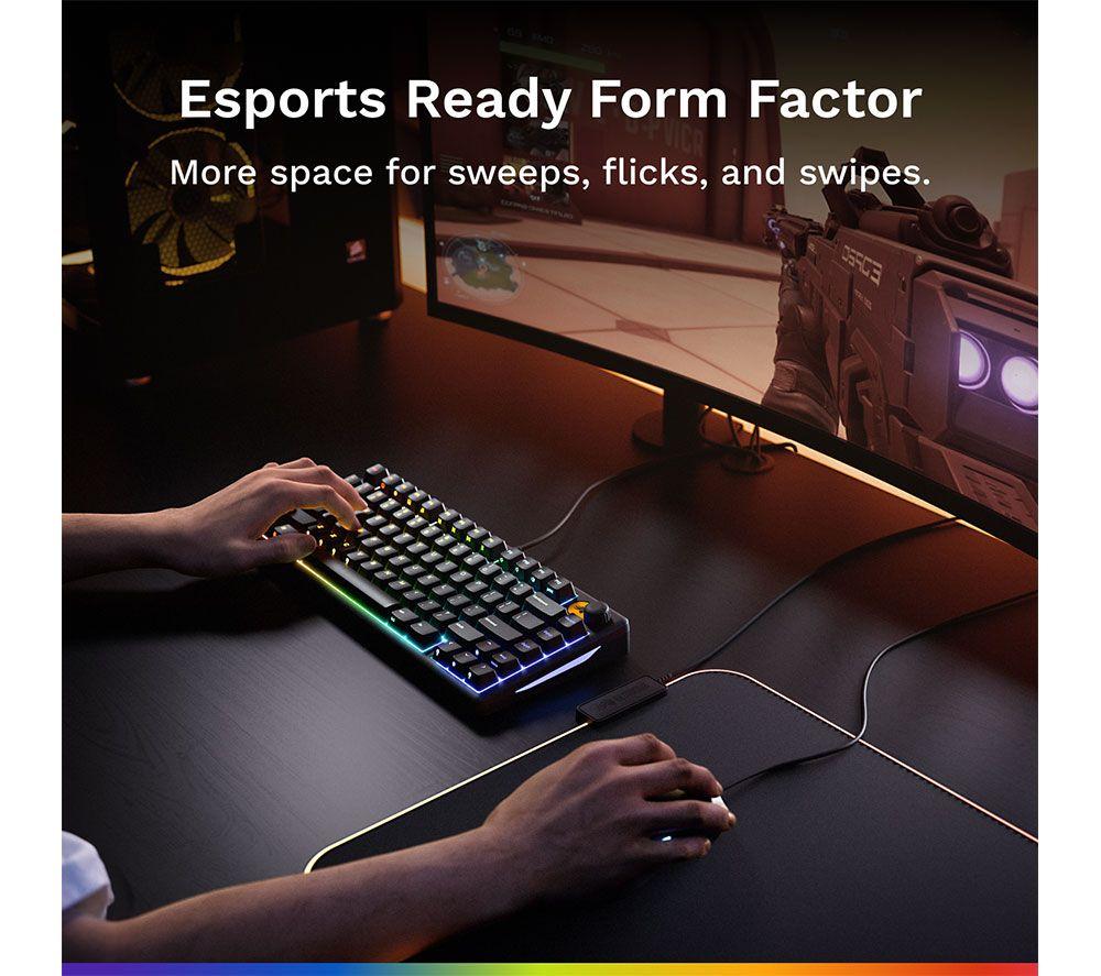 GLORIOUS GMBK 75% TKL Gaming Keyboard - Black