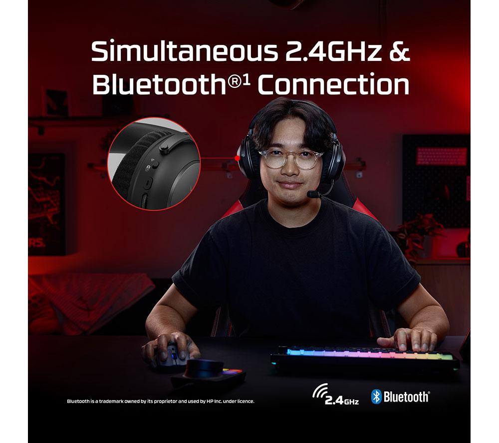 HYPERX Cloud Alpha 2 7.1 Wireless Gaming Headset – Schwarz