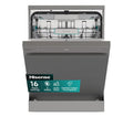 HISENSE Auto Dose HS693A90XADUK Full-size WiFi-enabled Dishwasher - Stainless Steel