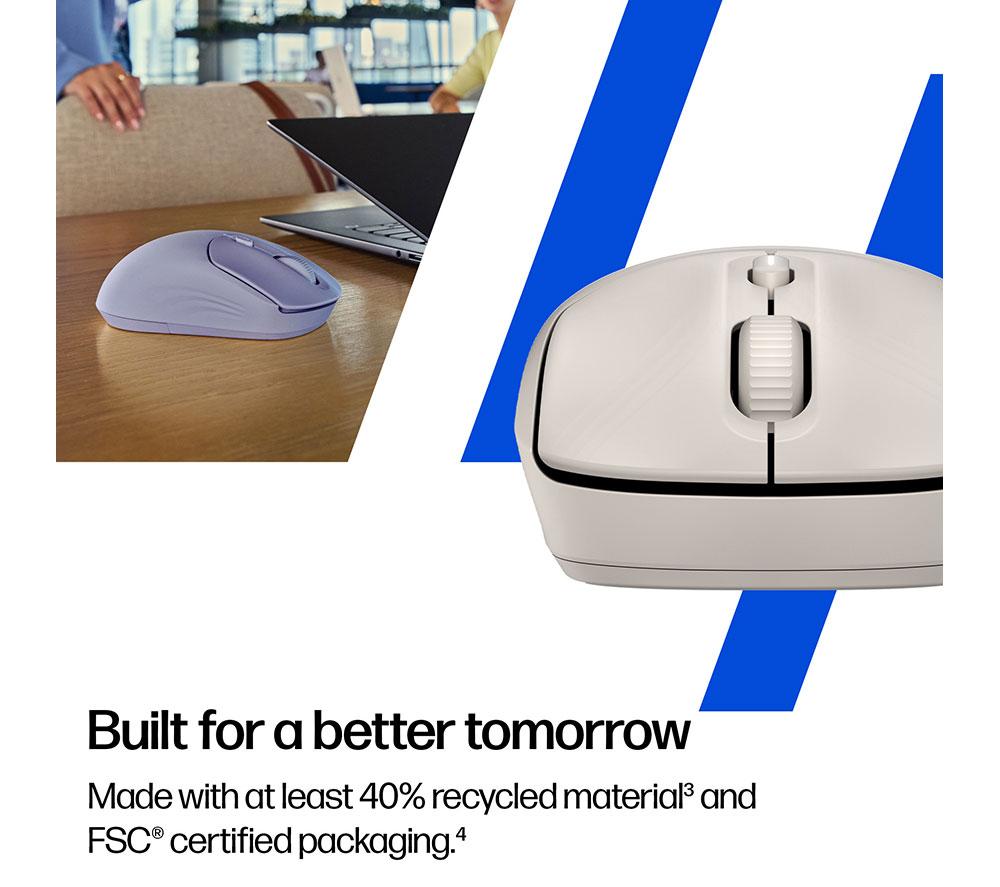 HP 400 Leise kabellose optische Maus – Maple