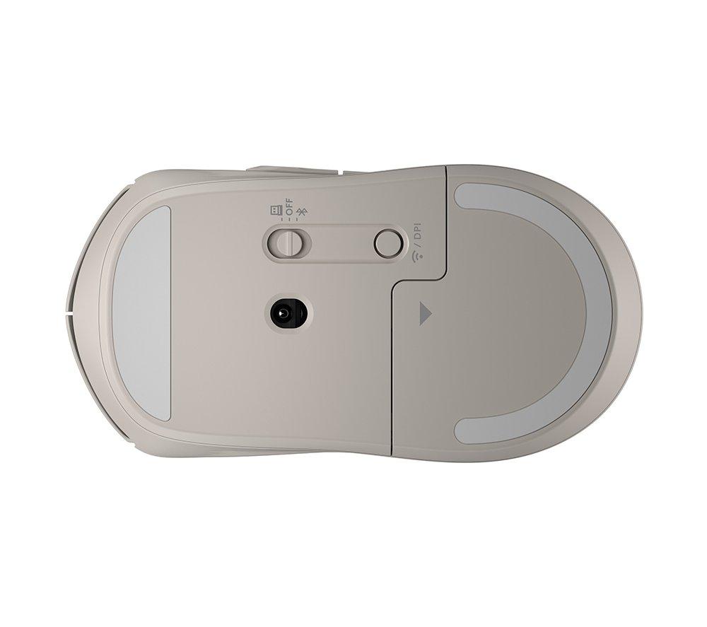 Ratón óptico inalámbrico silencioso HP 400 - Maple