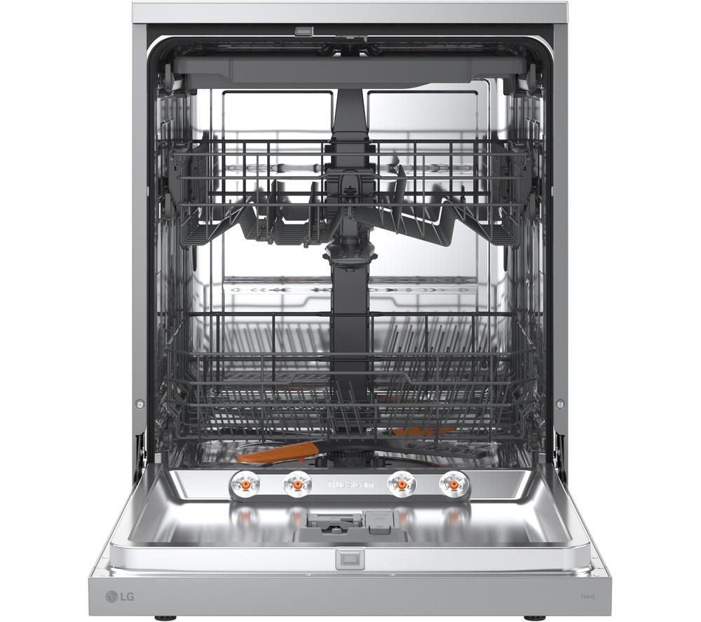 LG Series 5 QuadWash DF273FVS Full-Size WiFi-enabled Dishwasher - Silver