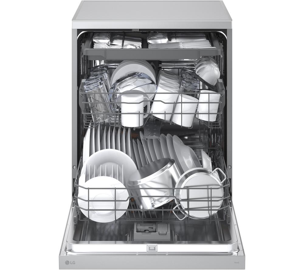 LG Series 5 QuadWash DF273FVS Full-Size WiFi-enabled Dishwasher - Silver