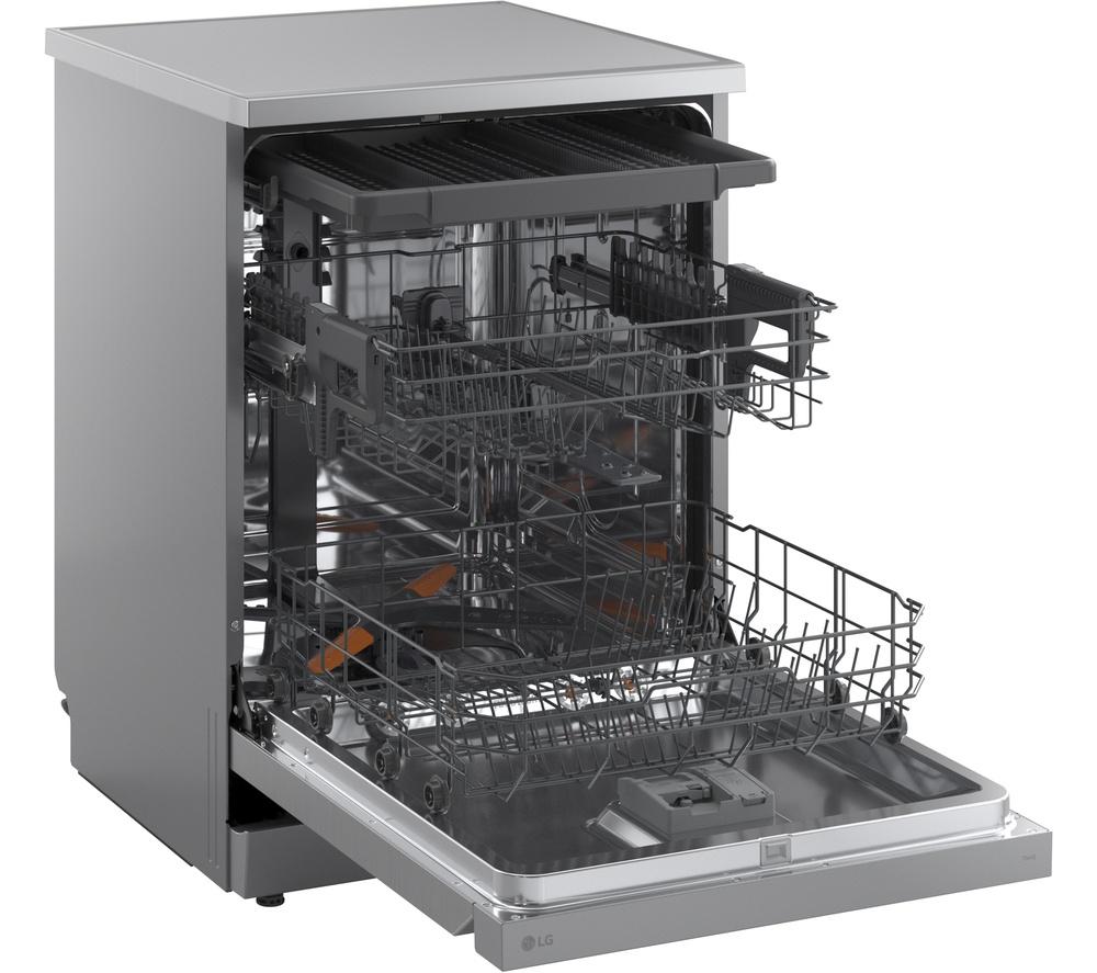 LG Series 5 QuadWash DF273FVS Full-Size WiFi-enabled Dishwasher - Silver