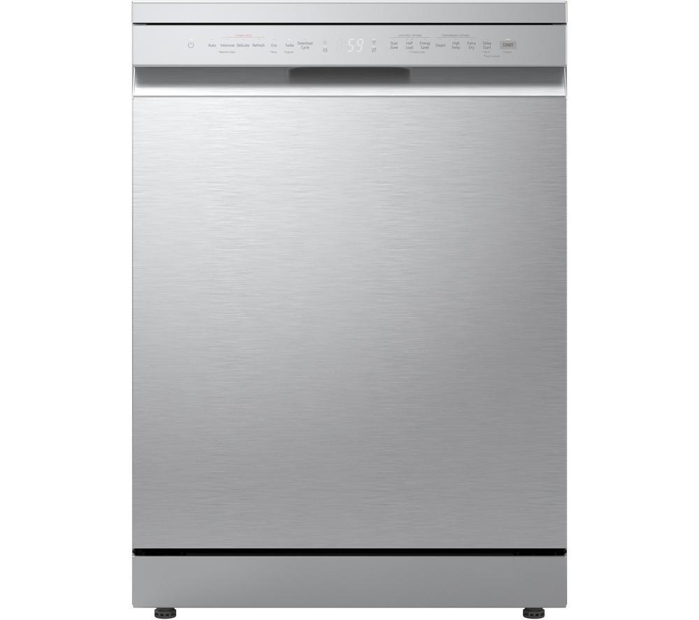 LG Series 5 QuadWash DF273FVS Full-Size WiFi-enabled Dishwasher - Silver