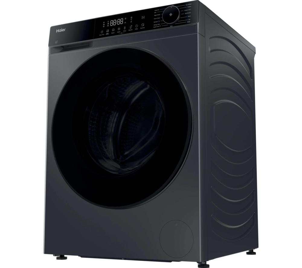 HAIER X Series 5 HWD90BP14357GTUK WLAN-fähiger 9 kg Waschtrockner – Graphit