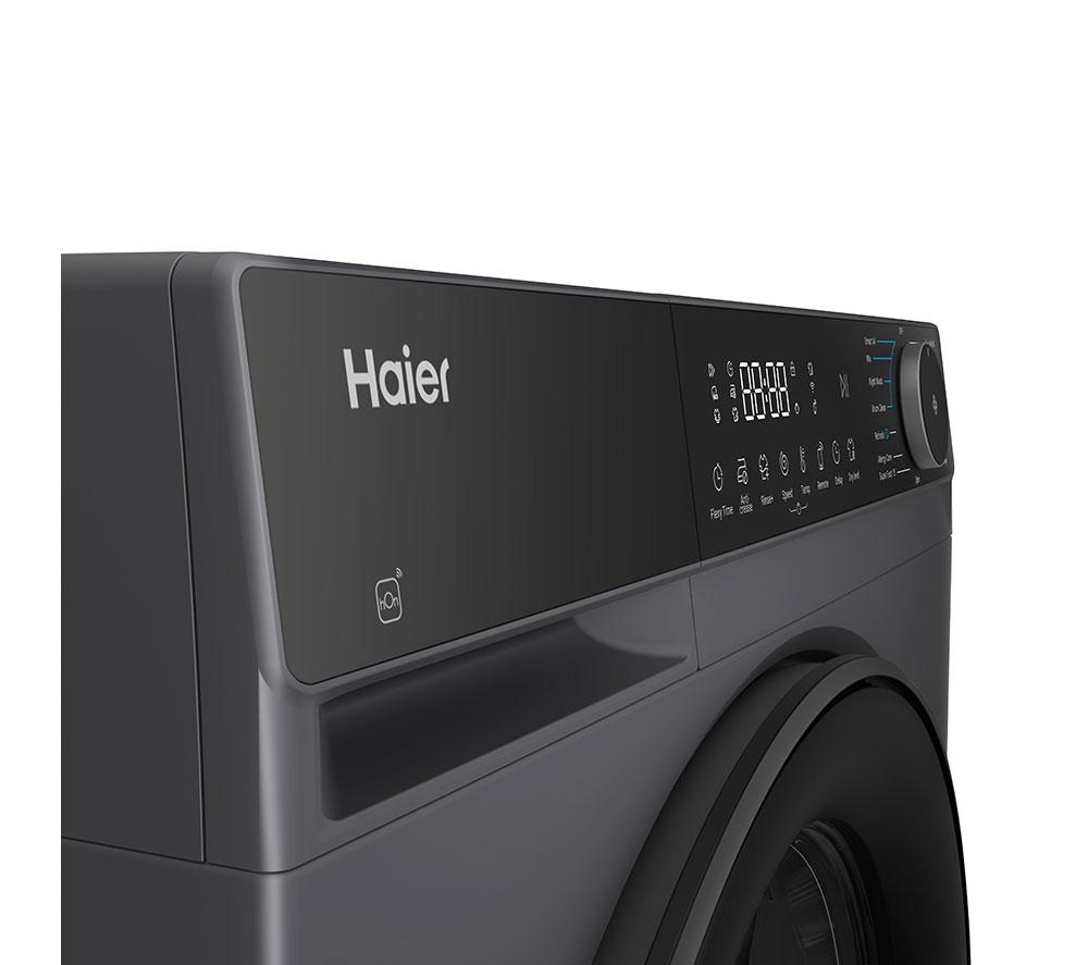 Lavadora secadora HAIER X Series 5 HWD120BP14357GUK de 12 kg con WiFi - Grafito