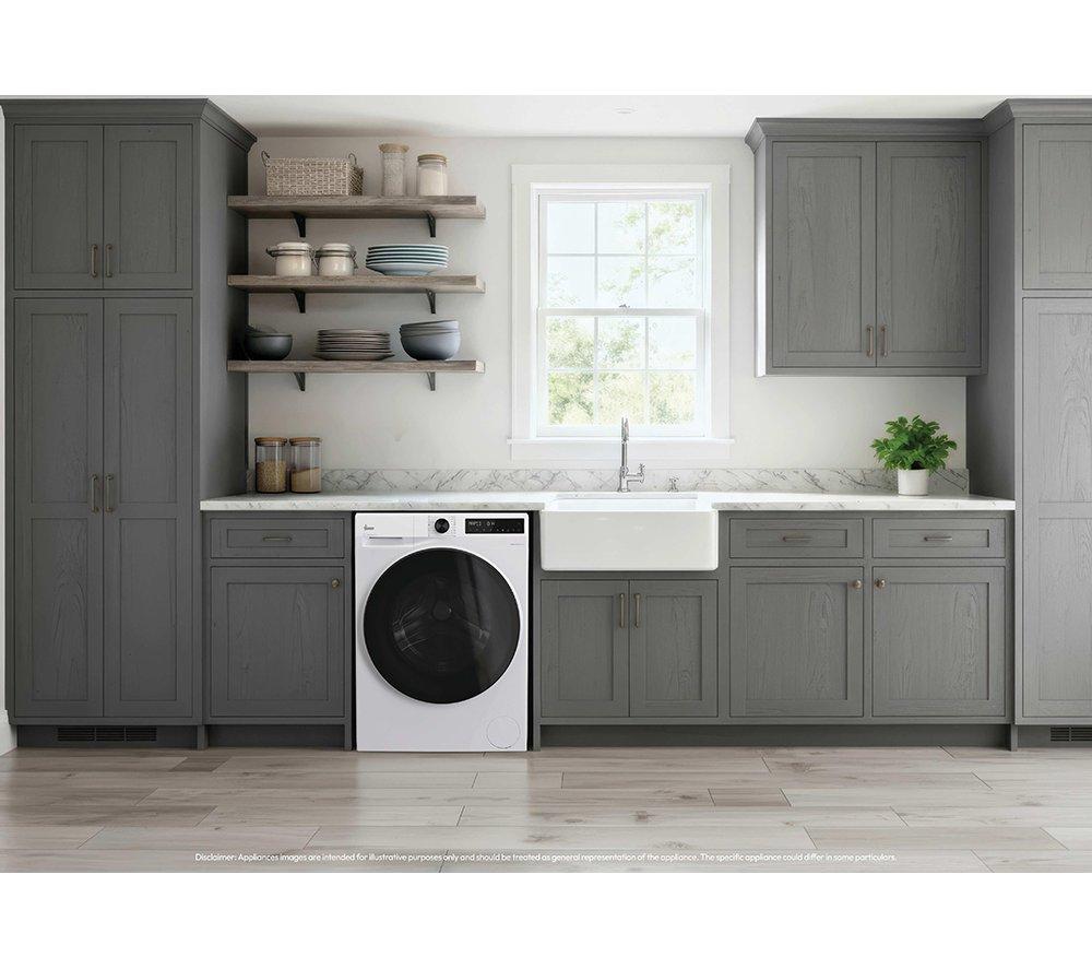 HOOVER Pro Wash Series 5 HBWP 4128BL8-80 Lavasecadora de 12 kg con WiFi - Blanca