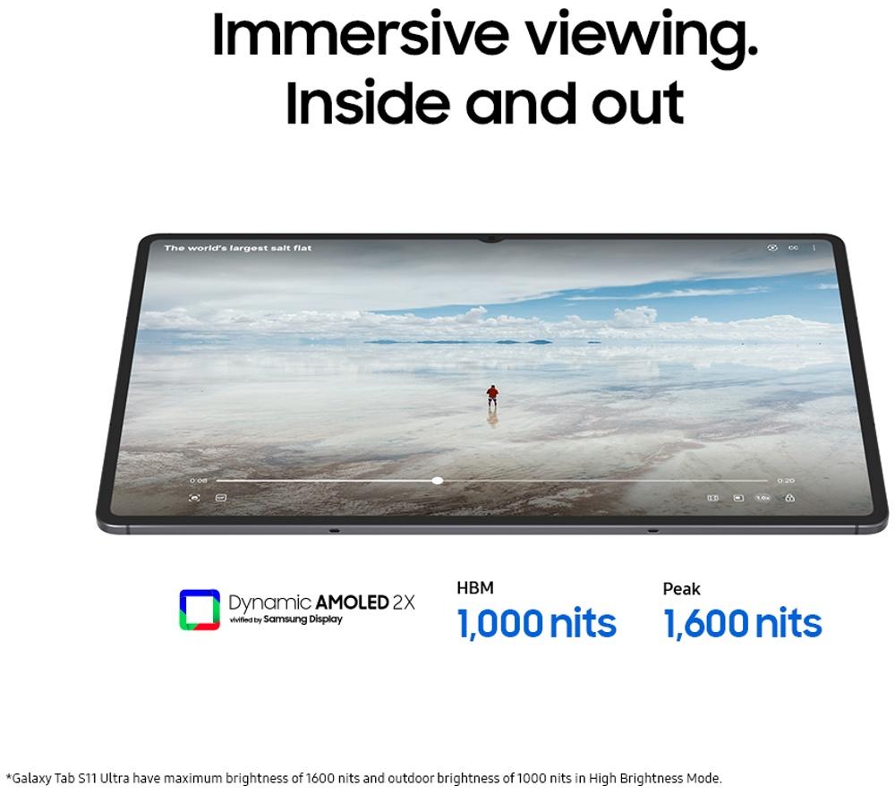 SAMSUNG Galaxy Tab S11 Ultra 14.6" Tablet - 256 GB, Silver