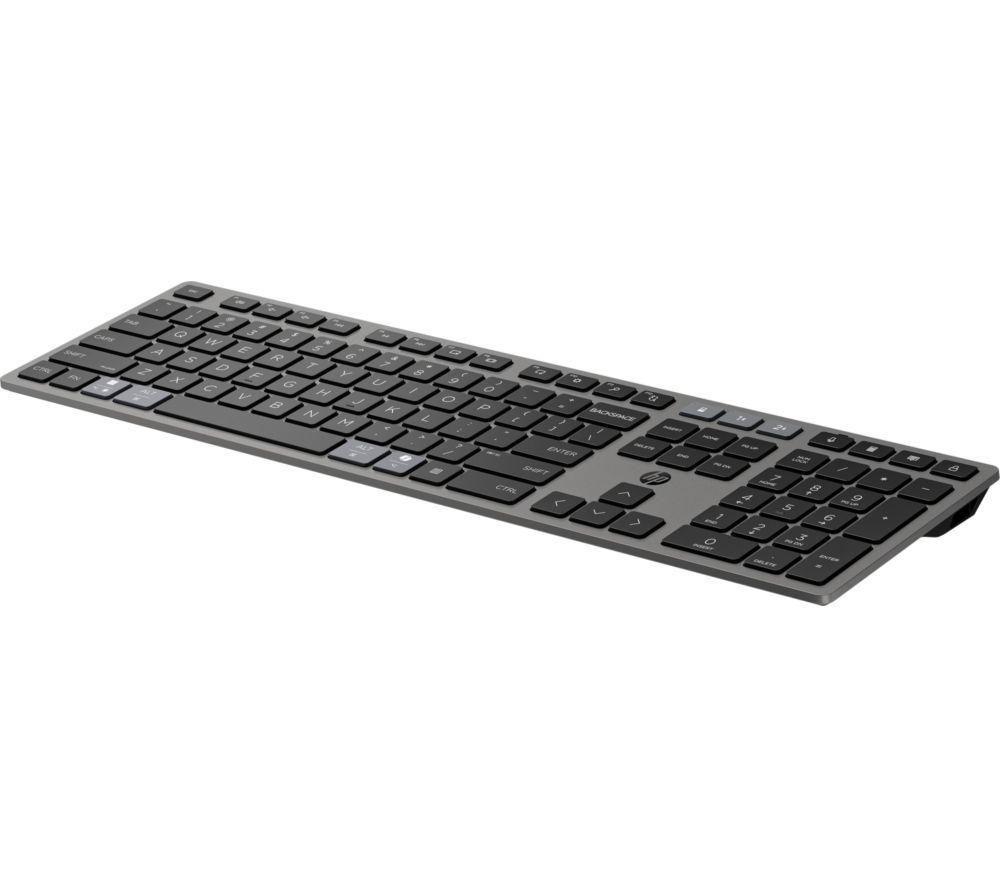 Teclado inalámbrico recargable ultrarrápido multidispositivo HP 720 - Negro noche