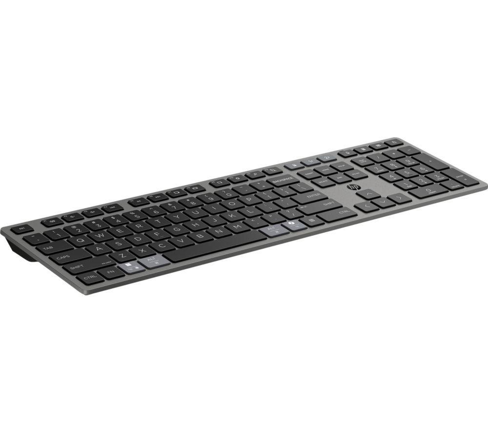 Teclado inalámbrico recargable ultrarrápido multidispositivo HP 720 - Negro noche