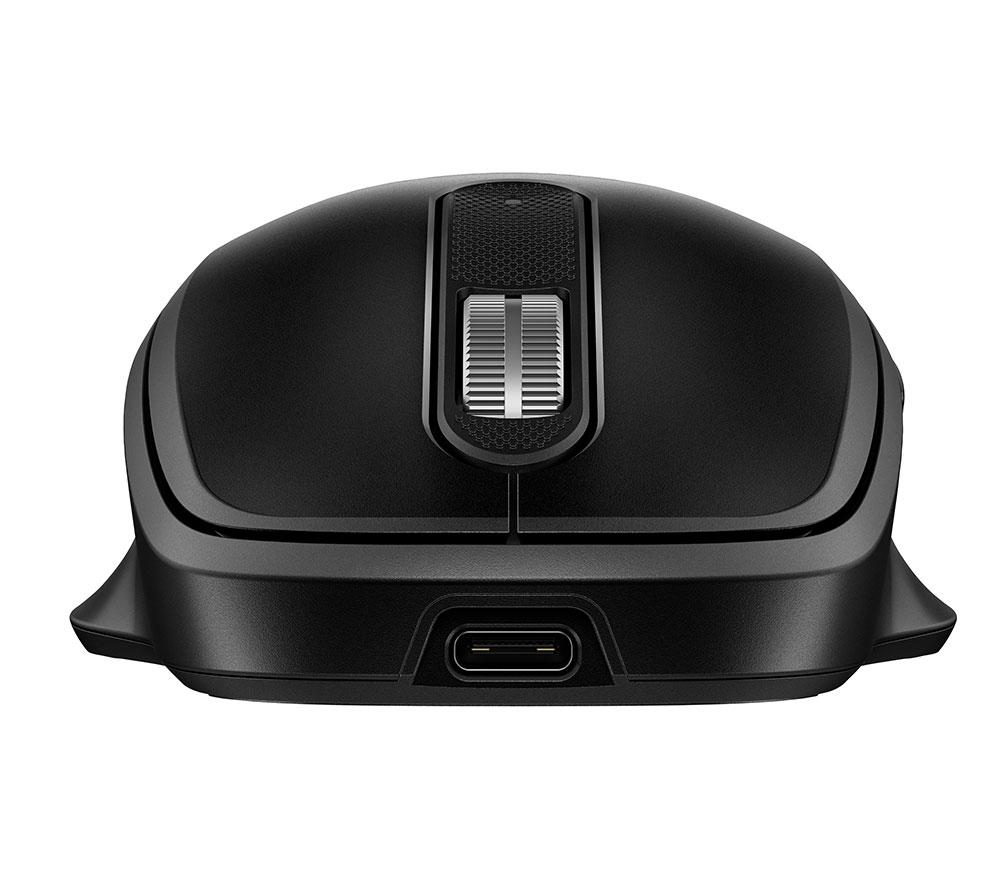Ratón óptico inalámbrico recargable ultrarrápido HP 510 - Negro