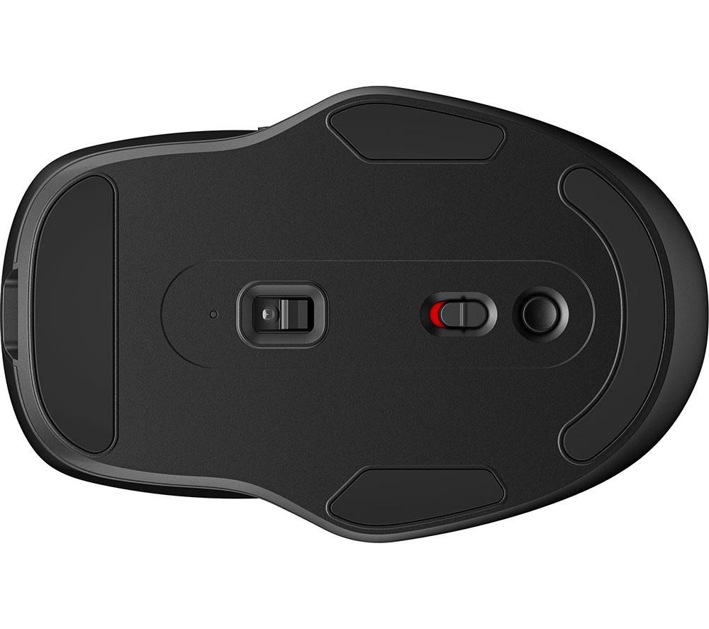 Ratón óptico inalámbrico recargable ultrarrápido HP 510 - Negro