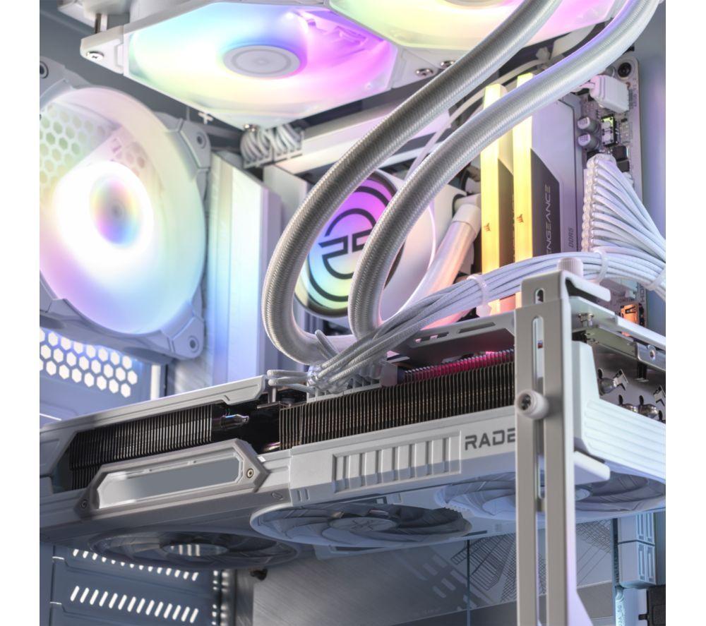 PCSPECIALIST Luna 85 Gaming PC - AMD Ryzen 7, RX 9070 XT, 2 TB SSD