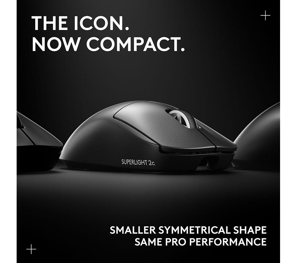 LOGITECH PRO X Superlight 2C Wireless Optical Gaming Mouse - Black