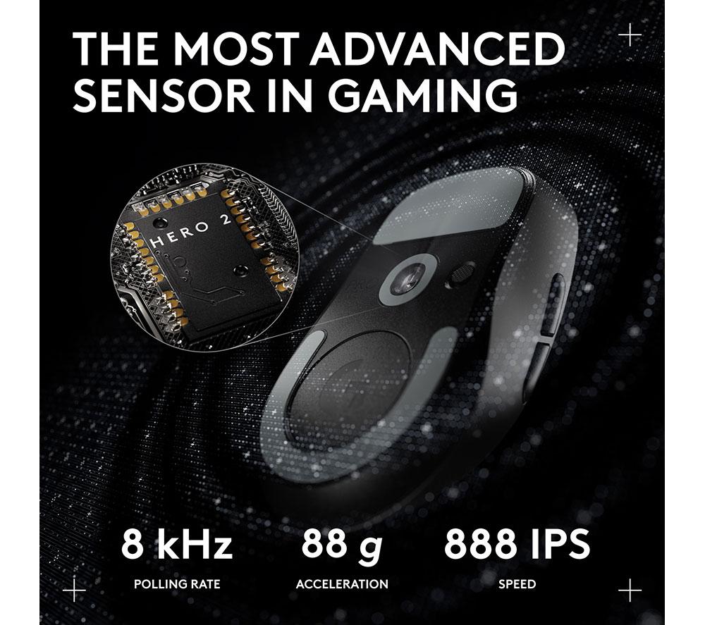 LOGITECH PRO X Superlight 2C Wireless Optical Gaming Mouse - Black